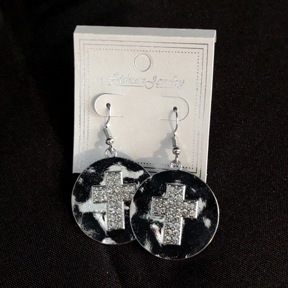 New Cross Earrings - Picture 1 of 1